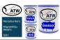 Preview: Mercedes-Benz, Magnetitblau Metallic, 5931: 1L Lackdose + 1L Klarlack + 500ml Härter - Set, von ATW Autoteile West.